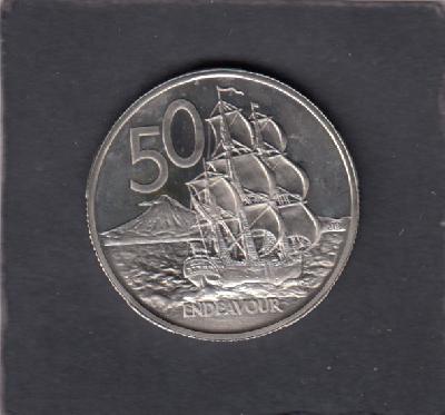 Beschrijving: 50 Cent  ENDEAVOUR SHIP 